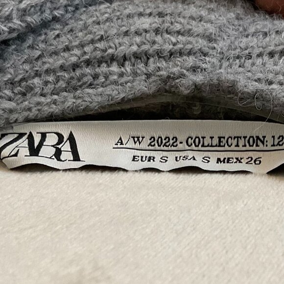 Zara Maxi Sweater knit dress, Long knitted dress - Picture 4 of 5